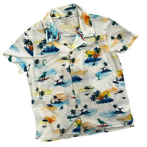Paul Smith Junior Dinosaur Hawaiian Aloha Shirt
